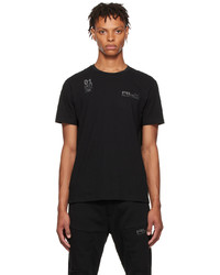 T-shirt girocollo stampata nera di RLX Ralph Lauren