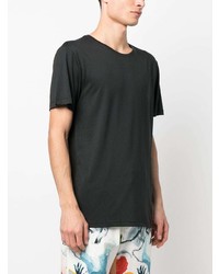 T-shirt girocollo stampata nera di Marané