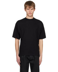 T-shirt girocollo stampata nera di Saintwoods