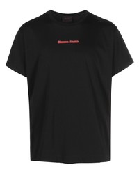 T-shirt girocollo stampata nera di Simone Rocha