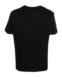 T-shirt girocollo stampata nera di EGONlab