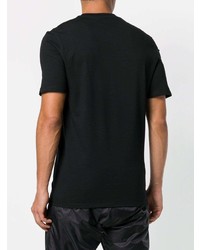 T-shirt girocollo stampata nera di Neil Barrett