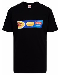 T-shirt girocollo stampata nera di Supreme