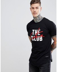 T-shirt girocollo stampata nera di The Couture Club