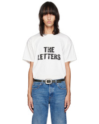 T-shirt girocollo stampata nera di The Letters