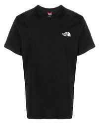 T-shirt girocollo stampata nera di The North Face