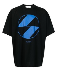 T-shirt girocollo stampata nera di The Salvages