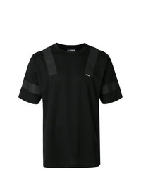 T-shirt girocollo stampata nera di Upww
