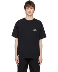 T-shirt girocollo stampata nera di Vans