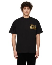 T-shirt girocollo stampata nera di Wacko Maria