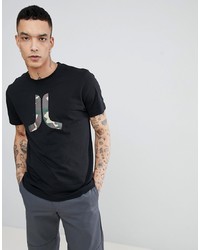 T-shirt girocollo stampata nera di Wesc