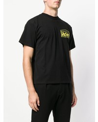 T-shirt girocollo stampata nera di Aries