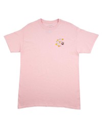 T-shirt girocollo stampata rosa di Anti Social Social Club