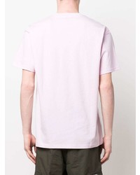 T-shirt girocollo stampata rosa di Carhartt WIP
