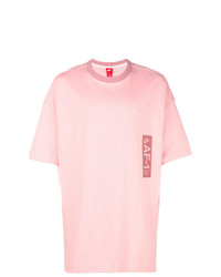 T-shirt girocollo stampata rosa di Nike