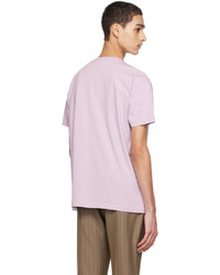 T-shirt girocollo stampata rosa di Vivienne Westwood