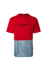 T-shirt girocollo stampata rossa di Calvin Klein 205W39nyc
