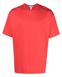 T-shirt girocollo stampata rossa di Comme Des Garcons SHIRT