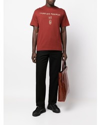 T-shirt girocollo stampata rossa di Études