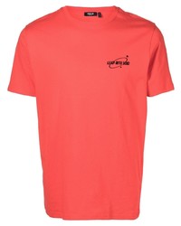 T-shirt girocollo stampata rossa di FIVE CM