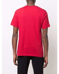T-shirt girocollo stampata rossa di Nike