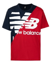 T-shirt girocollo stampata rossa di New Balance