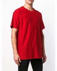 T-shirt girocollo stampata rossa di Represent