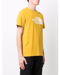 T-shirt girocollo stampata senape di The North Face