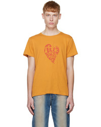 T-shirt girocollo stampata senape di TheOpen Product