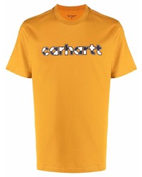 T-shirt girocollo stampata terracotta di Carhartt WIP
