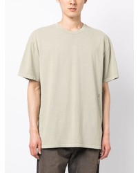 T-shirt girocollo stampata verde menta di Ksubi