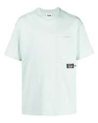 T-shirt girocollo stampata verde menta di Izzue