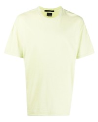 T-shirt girocollo stampata verde menta di Ksubi