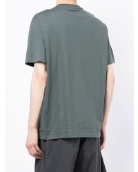 T-shirt girocollo stampata verde menta di Armani Exchange