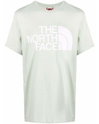 T-shirt girocollo stampata verde menta di The North Face