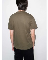 T-shirt girocollo stampata verde oliva di True Religion
