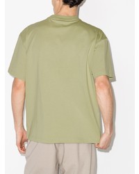 T-shirt girocollo stampata verde oliva di Jacquemus