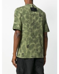 T-shirt girocollo stampata verde oliva di Alyx