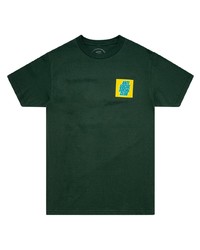 T-shirt girocollo stampata verde scuro di Anti Social Social Club