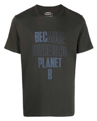 T-shirt girocollo stampata verde scuro di ECOALF