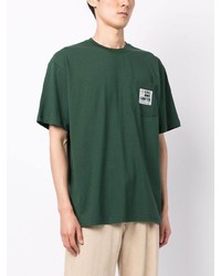 T-shirt girocollo stampata verde scuro di MARKET