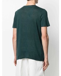T-shirt girocollo stampata verde scuro di Isabel Marant