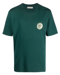 T-shirt girocollo stampata verde scuro di Paura