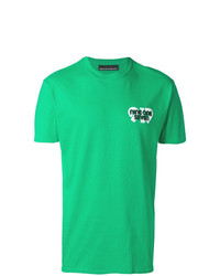 T-shirt girocollo stampata verde di Call Me 917