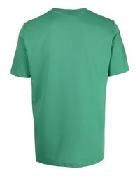 T-shirt girocollo stampata verde di PS Paul Smith