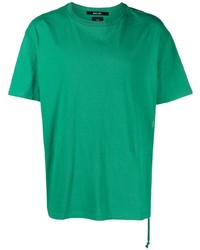 T-shirt girocollo stampata verde di Ksubi