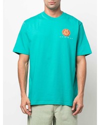 T-shirt girocollo stampata verde di Carhartt WIP