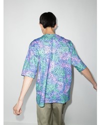T-shirt girocollo stampata viola chiaro di Isabel Marant