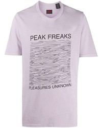T-shirt girocollo stampata viola chiaro di Levi's