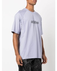 T-shirt girocollo stampata viola chiaro di Song For The Mute